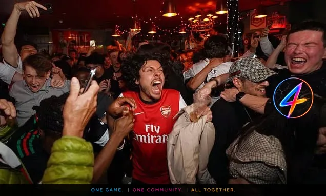 Arsenal-Fans strömen nach Premier-League-Titel nach Nord-London