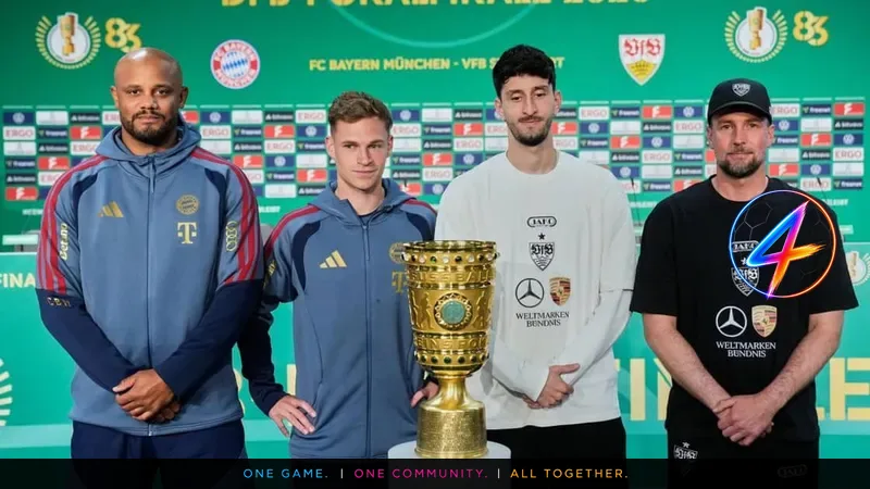 Bayern München will Doppel gegen Stuttgart im DFB-Pokal-Finale.