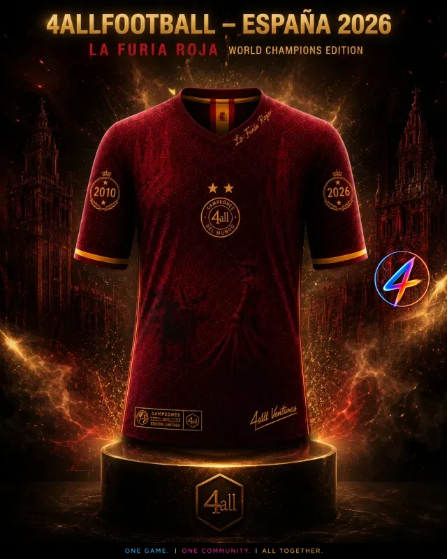 🇪🇸 PRE-ORDER | 4AllFootball – La Furia Roja - World Champions Edition