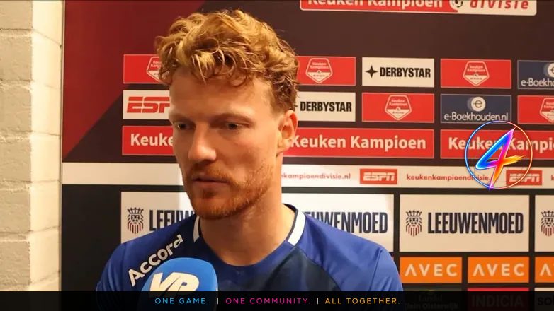 Ferdy Druijf onzeker na playoffverlies van Almere City