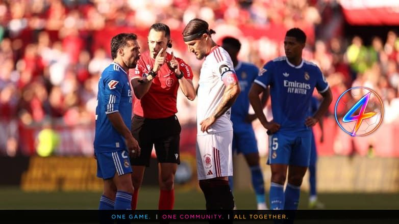 Sevilla Captain Nemanja Gudelj Celebrates Survival After Madrid Defeat