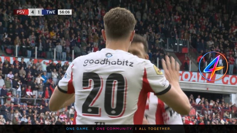 Guus Til Scores PSV's 100th Goal in 5-1 Win Over Twente