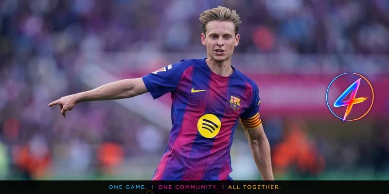 Frenkie de Jong Clarifies Flu Absence for Barcelona