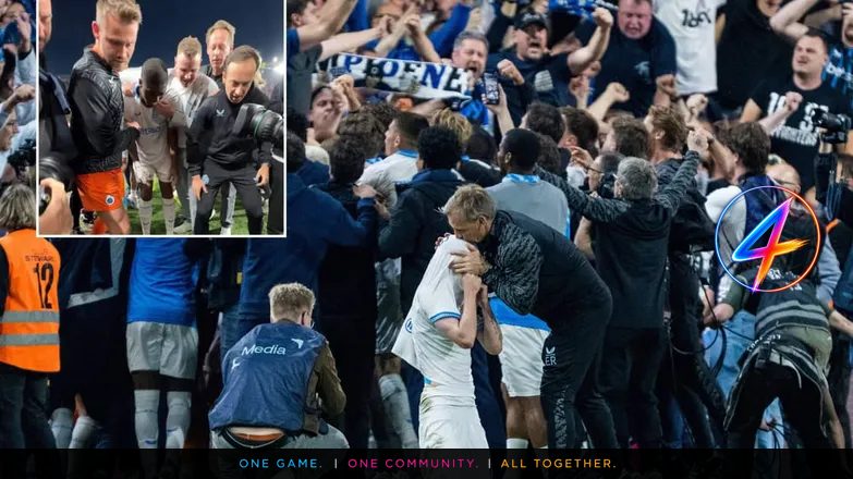 Club Brugge Celebrate Title After Draw and Union's Miss