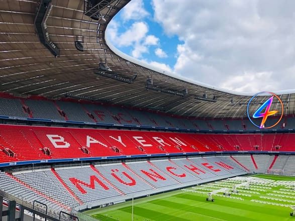 Bayern Munich fans arrive in Berlin for DFB Pokal final