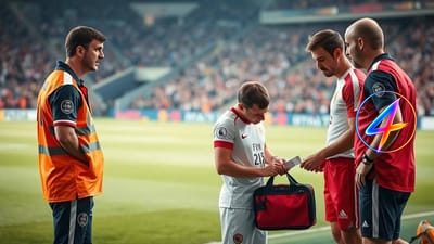 William Saliba injured in CL final, France at risk