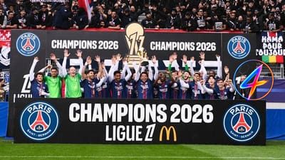 PSG Celebrate French Title Ahead of Paris FC Clash