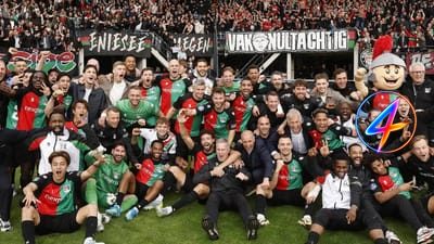 NEC clinches Champions League spot, Van Schaik celebrates