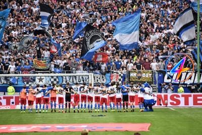 Inter celebra il doppio e i giocatori temono l'addio al San Siro