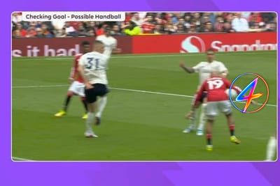 Referee chiefs admit error after Manchester United handball goal