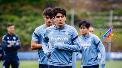 Real Sociedad se prepara para el último entrenamiento antes del encuentro con el Espanyol