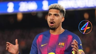 Ronald Araujo muestra su look de la Copa del Mundo en la cena del Barça