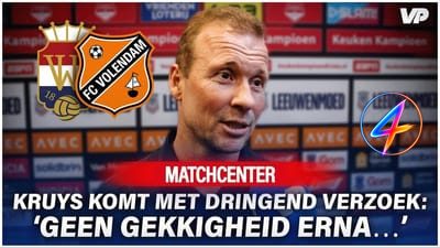 Rick Kruys vraagt kalmte na Volendam‑overwinning op Willem II