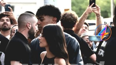Lamine Yamal aparece con la influencer Inés García en la cena del título del Barcelona