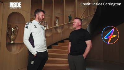 Wayne Rooney Interviews Michael Carrick After United Coach Confirmation